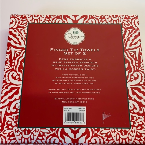 Dena Home fingertip towels - Picture 3 of 3